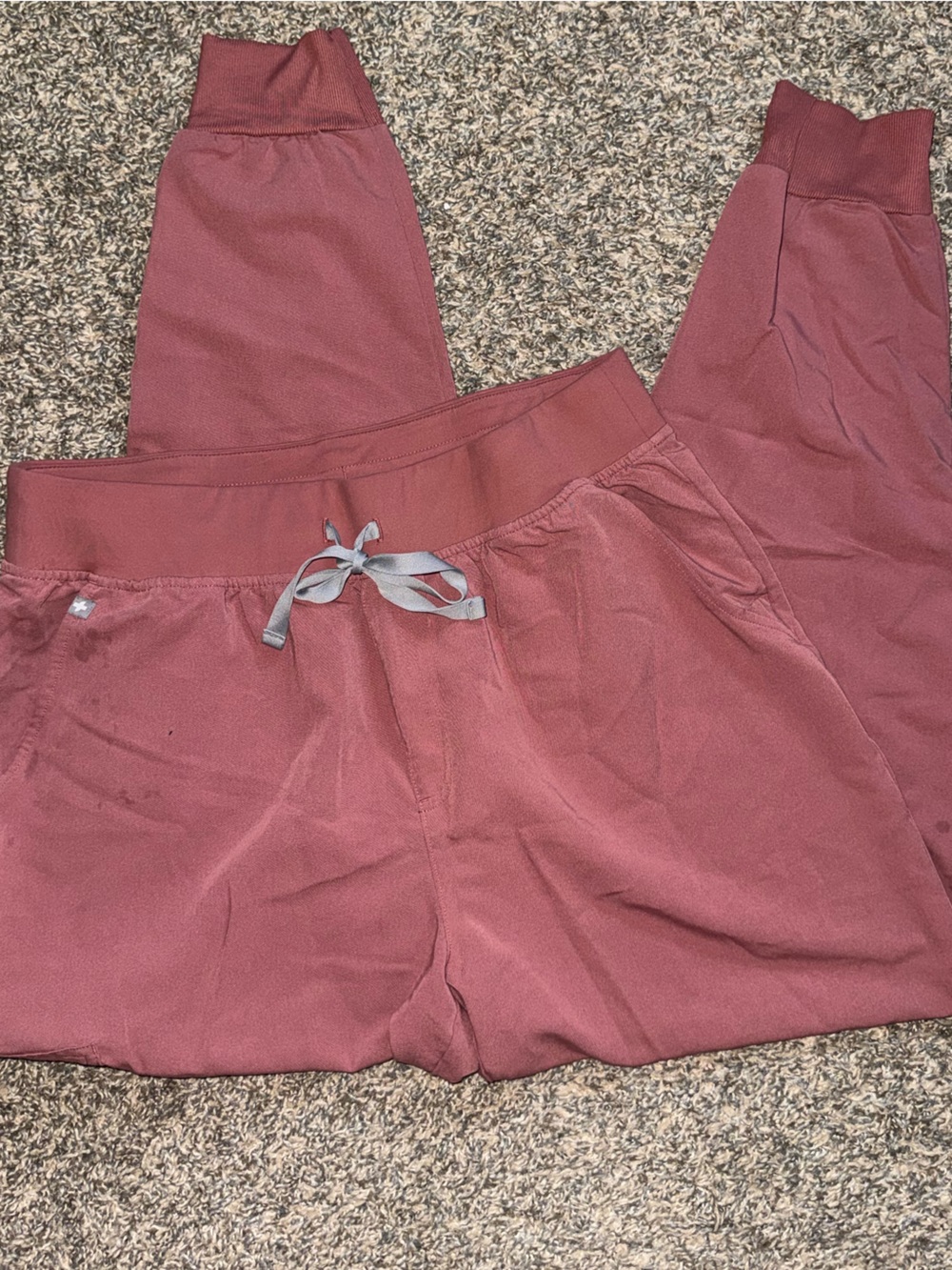 Figs Kids Sweatpants in Dusty Rose